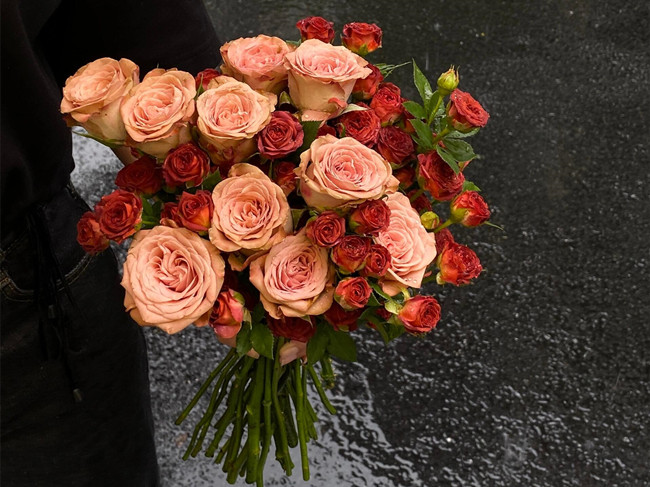 初秋浪漫感花束，南寧花藝師學(xué)校分享