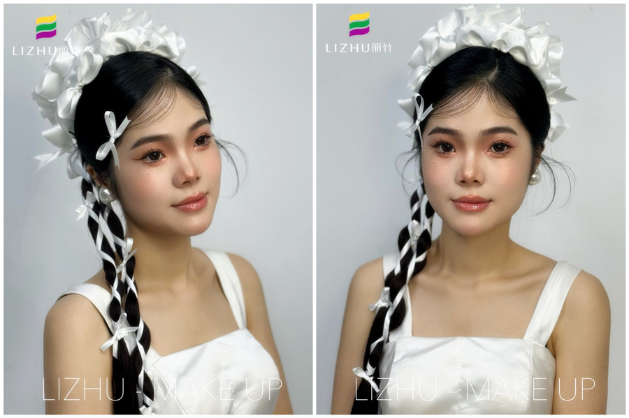 南寧學化妝操作：甜美韓系風