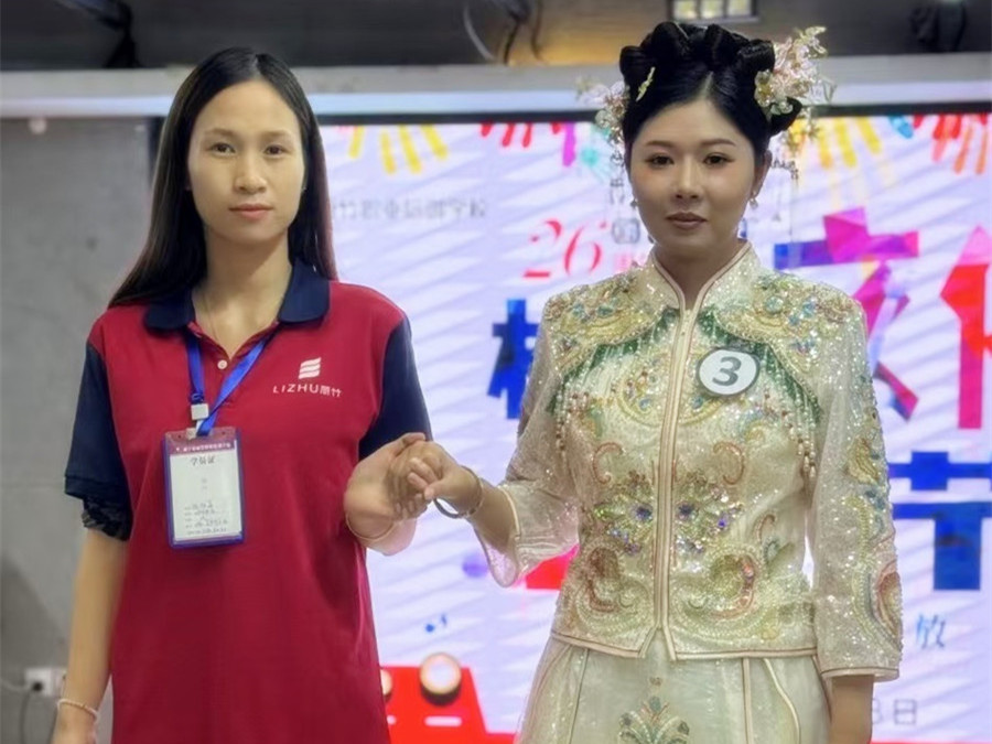 東方秀禾造型，廣西培訓(xùn)化妝師作品