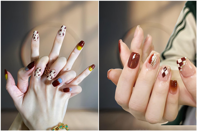  通勤小短甲推薦 ???，廣西美甲造型職校整理