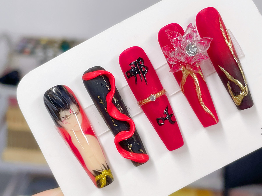 哪吒美甲，南寧美甲學(xué)校排名前三作品