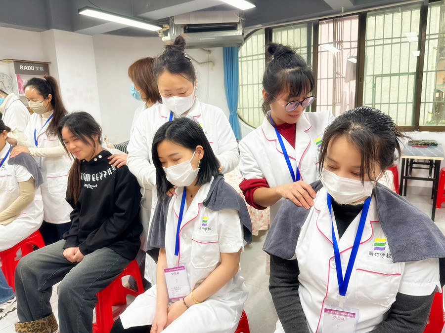 肩頸放松的好處，南寧美容健康技校介紹