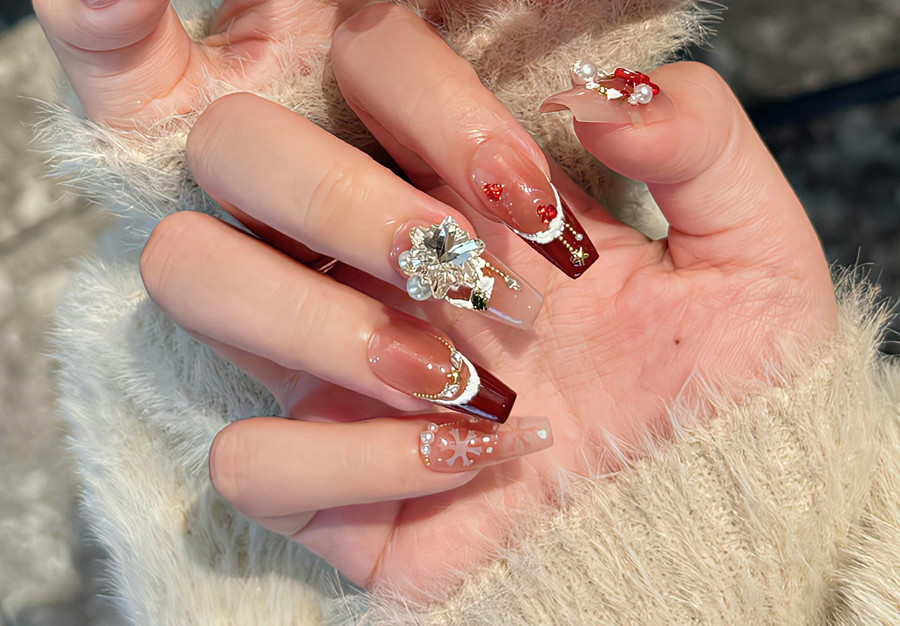 春日氛圍感美甲，廣西美甲店推薦