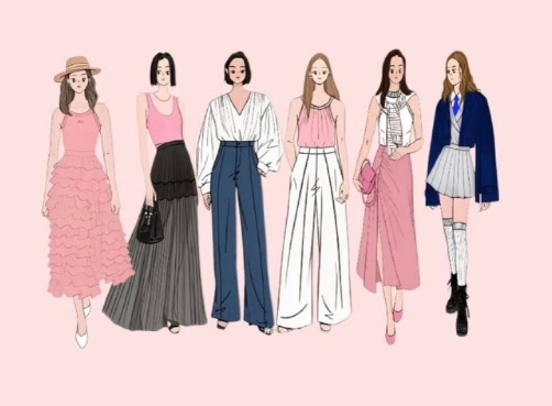 女生一周穿衣搭配指南，廣西化妝造型形象學(xué)校分享