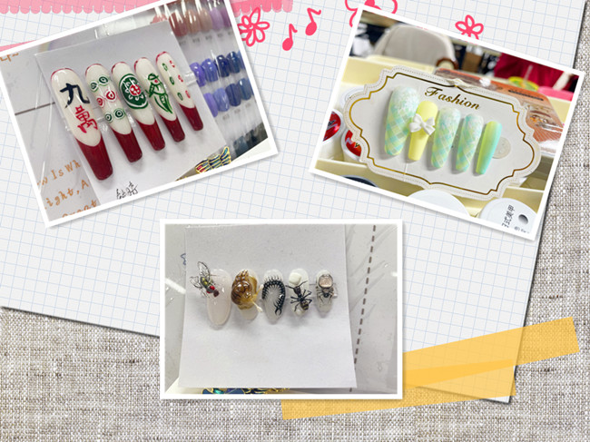 南寧學美甲一個月學員作品