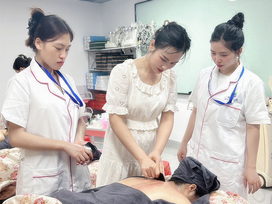 背部疏通的好處，廣西美容健康課程講解