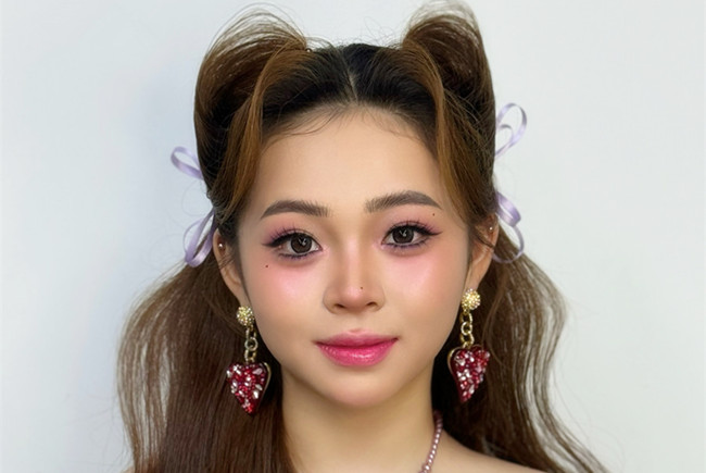 貓耳禮服造型，廣西化妝跟妝作品