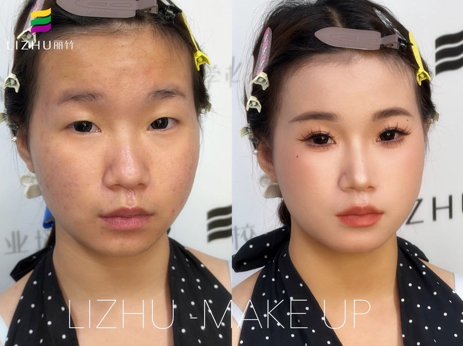 單眼皮調(diào)整技巧，廣西彩妝專業(yè)學(xué)校分享技巧